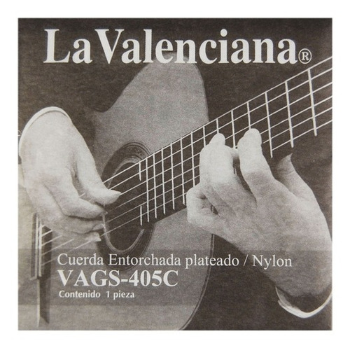 12 Cuerdas 5a La Valenciana Guitarra Clásica Nylon 405c
