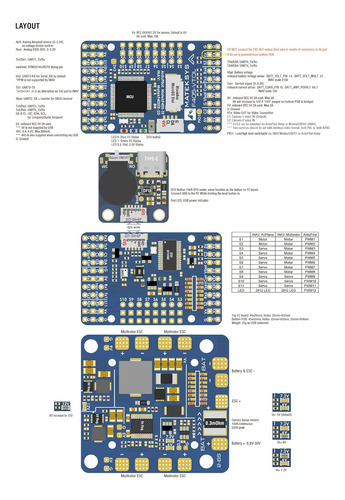Matek F405 Vtol Stm32f405rgt6 Controlador De Vuelo Osd Incor