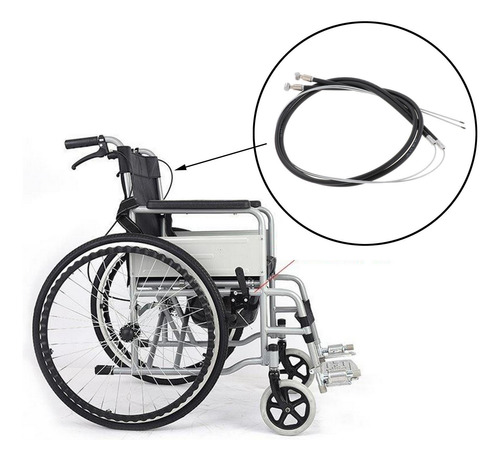 2 Palancas De Freno Para Silla De Ruedas Piezas Accesorios