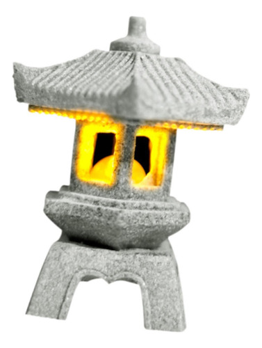 Figura En Miniatura De Linterna De Pagoda, Mini Estilo B