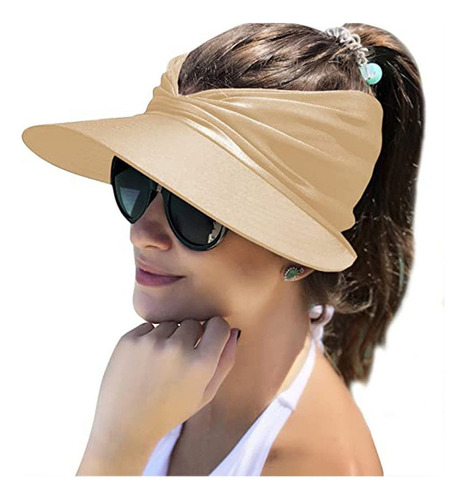 Sombreros Para El Sol Para Mujer Visera De Protección Uv De