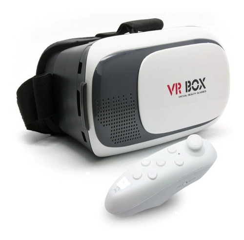 Lente Realidad Virtual 3d Vr Case + Control Bluetooth Nuevo