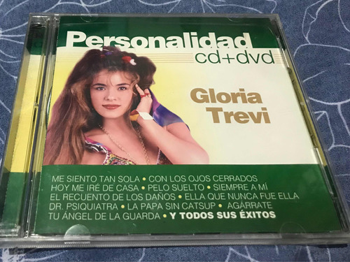 Cd: Gloria Trevi - Personalidad - Cd+dvd - 2014 Mx