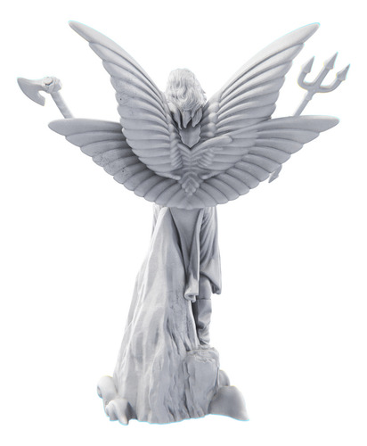 Estátua Marduk Deus Protetor Da Babilônia - Marduque Cor Cor Mármore