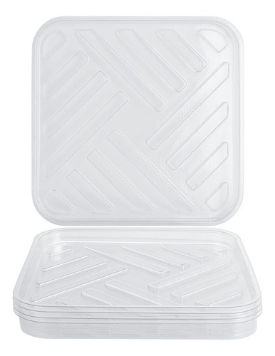 Juego De 5 Platillos Para Macetas De Plástico De 11 Pulgada