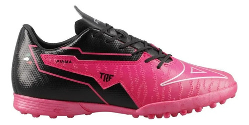 Tenis Fútbol Rápido Turf Caballero Pirma 3051 Negro Rosa