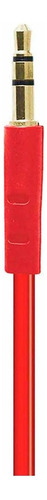 Audífonos Diadema Mitzu Con Aislante Ergonómicos Mh-5029 Color Rojo