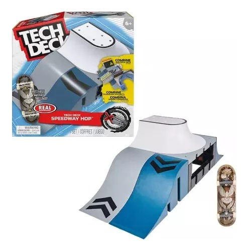 Tech Deck Pista Speedway Hop + Skate De Dedo Real Sunny 2894