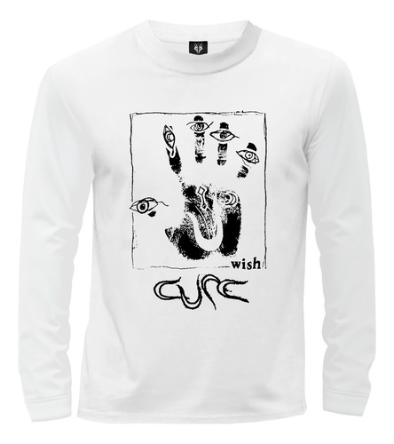 Camiseta Camibuzo Rock The Cure Hand