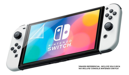 Imagen 1 de 4 de Nintendo Switch Oled (nueva) Lámina Vidrio Templado 9h