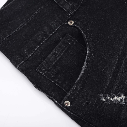 Pantalones Vaqueros Cortos Con Doble Botón Y Cintura Alta, T