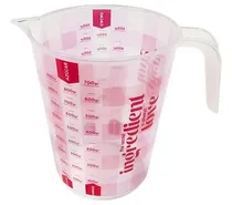 Comprar Jarra Plastica Medidora 1 Litro Azucar Harina Liquidos Arroz