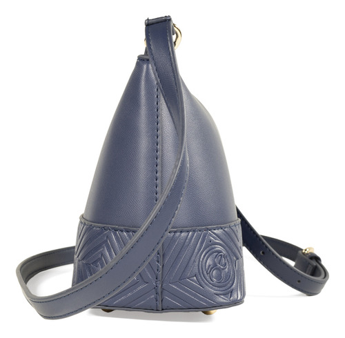 Bolsa Crossbody Cloe Para Mujer Mediana Atemporal Color Azul marino