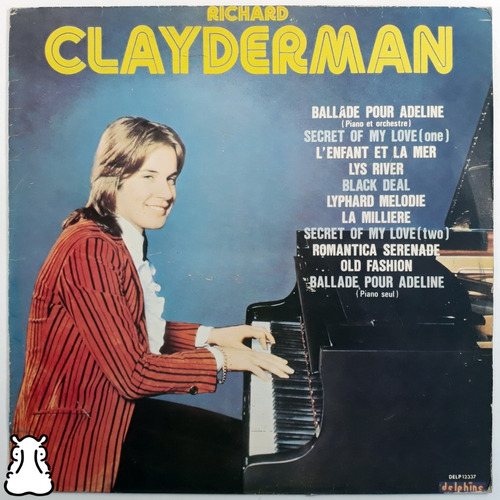 Lp Richard Clayderman 1977 Ballade Pour Adeline Disco Vinil