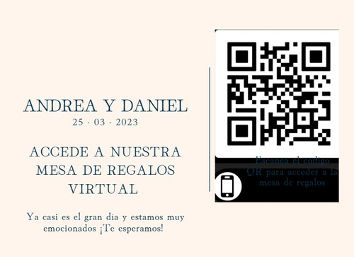 Edición De Tarjetas De Invitación Digital Interactiva