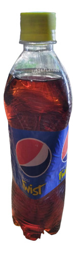 Botella De Pepsi Cola Twist, Limón, De 500ml, Plastico