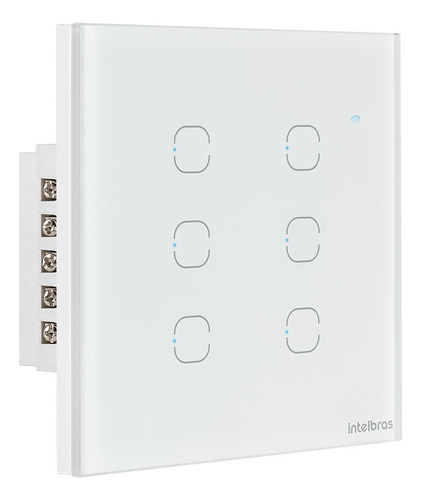 Interruptor Wifi Touch Branco Ews 1006 Intelbras Branco