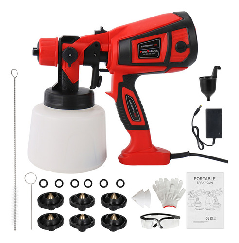 Pulverizador De Pintura Con Aerosol Para Vallas, 650 W, 1400