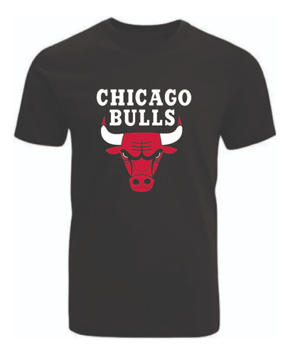 Polera Chicago Bulls Basketball Deporte Usa  Natural King