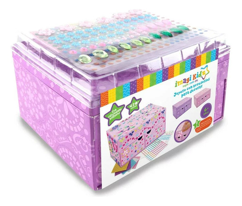 Imagi Kidz Joyero De Juguete Con Accesorios Para Decorar