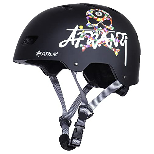 Afranti Kids Cascos De Patineta Toddler Para Niños Niñas May