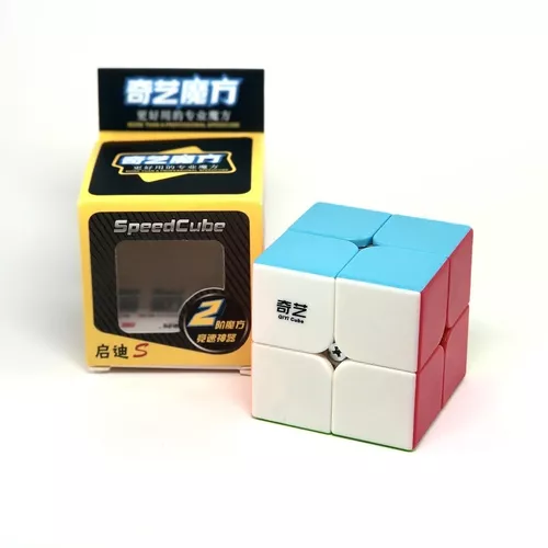Cubo Mágico Qiyi Kit 4 Peças - Speed 2x2, 3x3, 4x4 e 5x5
