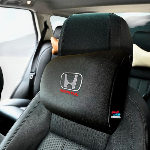 Par De Cojines Almohadillas Logo Honda Civic Coupe 2019 Plateado