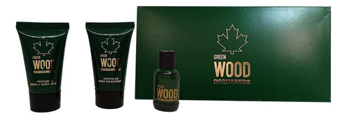 Kit Miniatura Green Wood Edt 5ml Dsquared2 Perfume Masculino