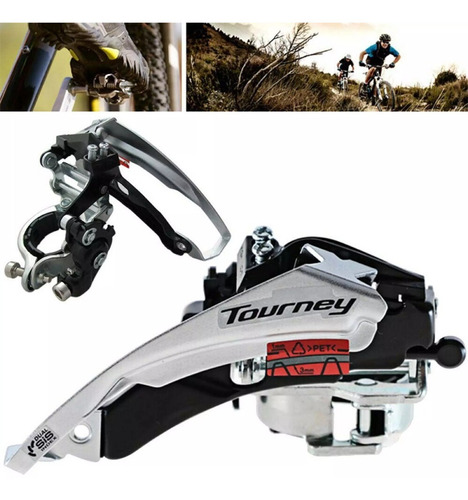 Imagen 2 de 4 de Shimano Descarrilador Delantero Fd-ty-500 + Envio Gratis