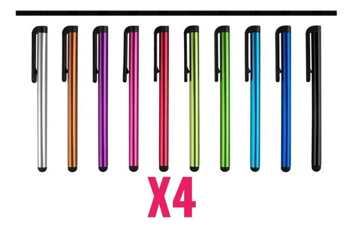 4 X S Pen Lapiz Tactil  Tableta,  Android Y iPhone Xiaomi Y