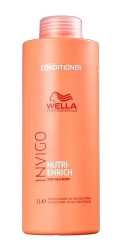 Kit Wella Nutri Enrich Shampoo 1lt Cond 1 Lt E Mascara 500gr