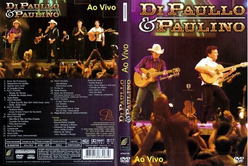 Primeira imagem para pesquisa de dvd di paullo e paulino ao vivo