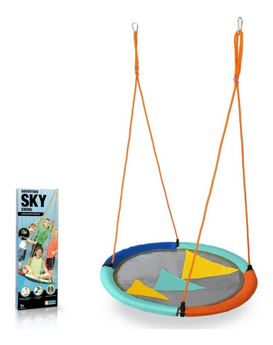 Hamaca Niños Redonda Circular Sky  102 Cm Slackers Color Foto