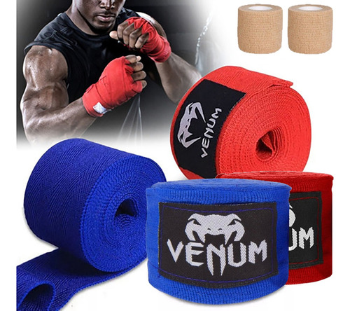 6pcs Vendas De Boxeo Elasticas 5m,elasticas Adhesiva De Box