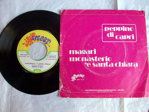 Peppino Di Capri Magari / Monasterio E S. Chiara * Italia 72 (Usado)