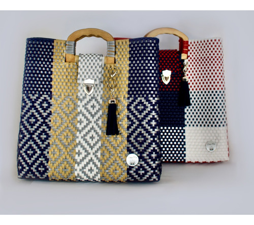 Imagen 2 de 10 de Bolsa Artesanal Hecha A Mano Fabricante