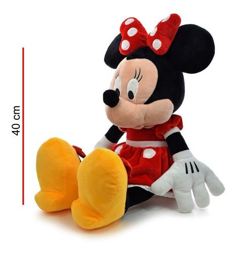 Imagen 4 de 5 de Minnie Mouse Peluche 65cm Original Lic. Disney My019