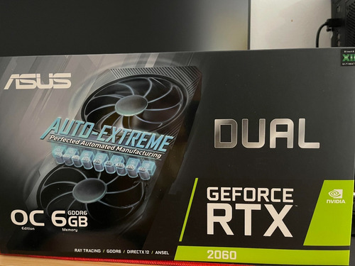 Placa Asus Geforce Rtx 20 Series Rtx 2060 Dual-o6g Oc - 6gb