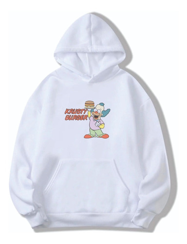 Buzo Krusty El Payaso Los Simpsons Canguro Unisex Adulto #3