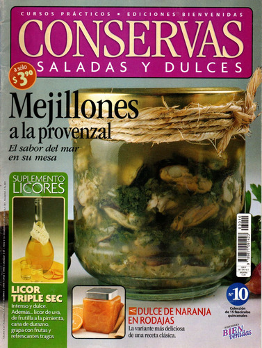 Revistas Pack X4 Conservas Dulces Y Saladas Ed.bienvenidas (Usado)