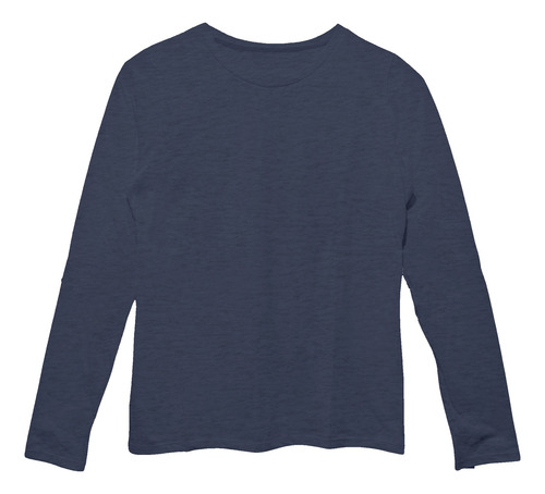 Camiseta Larga Remera Manga Larga Xs Al L