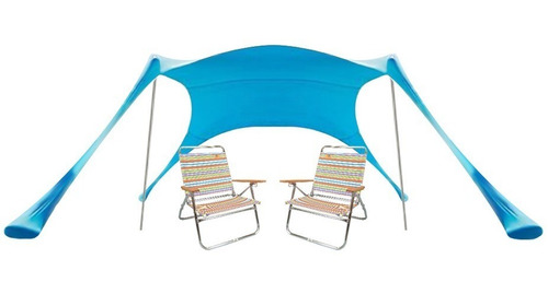 Tenda Praia Gazebo Barraca Camping + Bolsa De Transporte