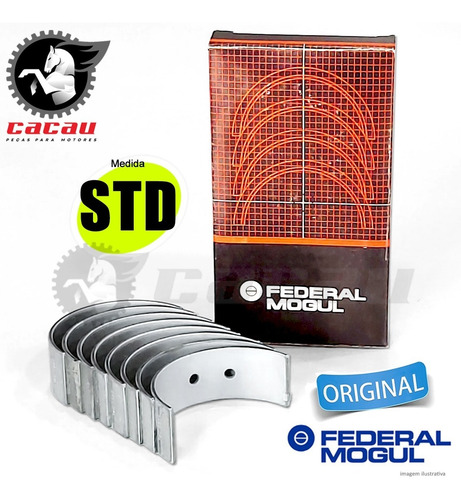 Imagem 1 de 2 de Bronzina Biela Stander Monza Kadet Federal Mogul