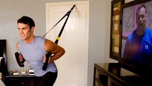 Imagen 10 de 10 de Cinta De Suspensión Trx Anclaje Acero Fitness Entrenamiento