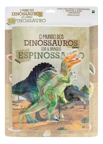 Livro - Faça E Brinque : Dinossauro - 3D - Pikoli Brinquedos Educativos