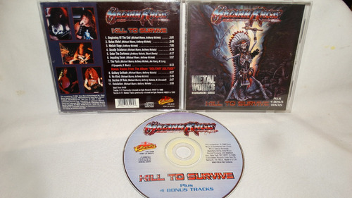 Meliah Rage - Kill To Survive (sony Collectables '2000)
