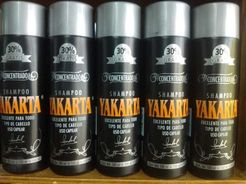 Shampoo Yakarta Concentrado 500 Ml 16 Piezas Envío Gratis.