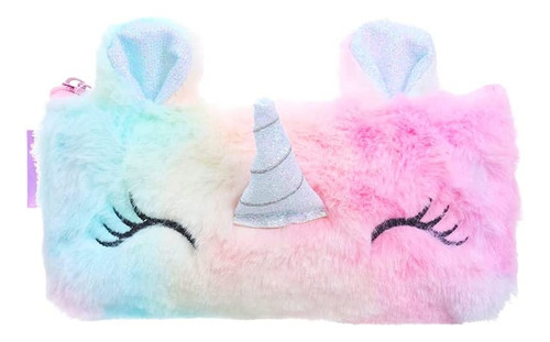 Cartuchera Peluche Unicornio