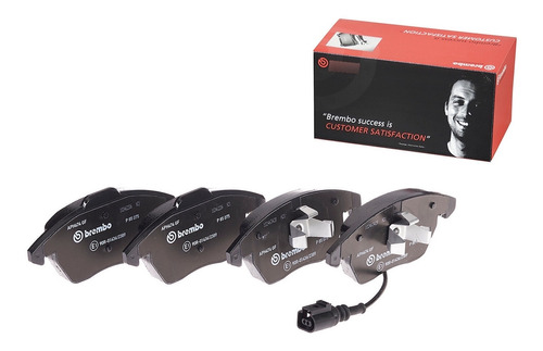 Balatas Bajos Metales Del Passat L4 2.0l 09 Brembo