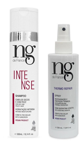 Ng De France Kit Shampoo Intense 300ml + Spray Thermo 200ml